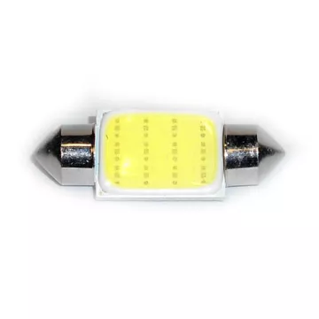 Светодиод С5W 24V (COB) белый 36мм.