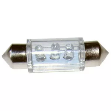 Светодиод С5W (3 диода) жёлтый