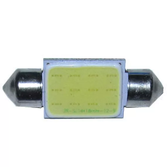 Светодиод С5W (COB) белый 36мм.