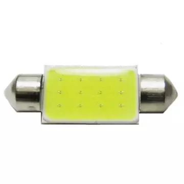 Светодиод С5W (COB) белый 39мм.