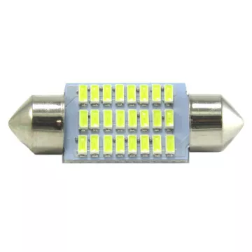 Светодиод С5W (SMD-3014) 24 диода белый