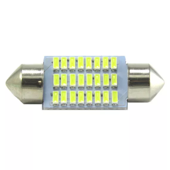 Светодиод С5W (SMD-3014) 24 диода белый