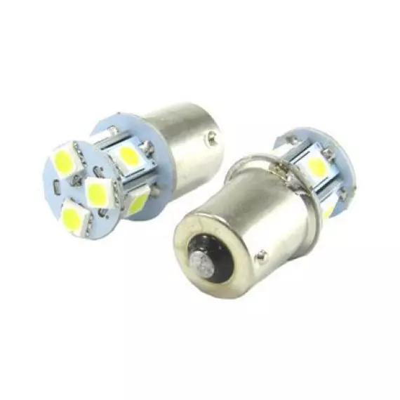 Светодиод P21W 24V (SMD-5050) 8 диодов белый