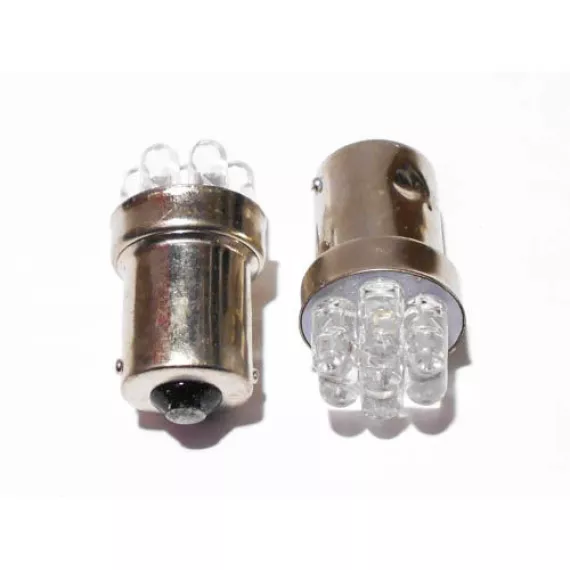 Светодиод R10W 24V (5 диодов) белый