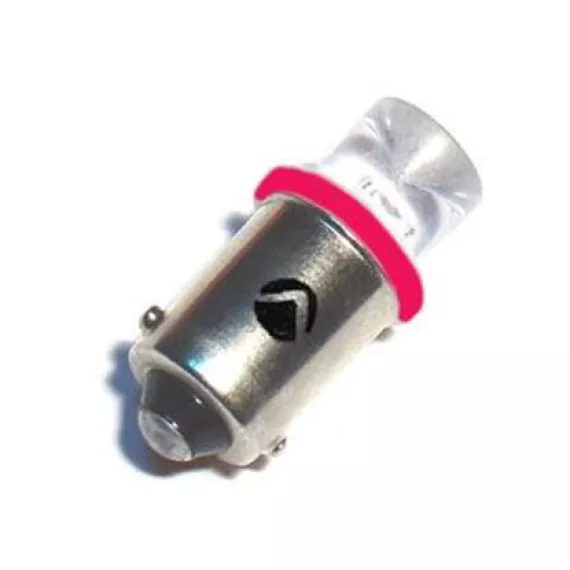Светодиод T4W 24V красный конус