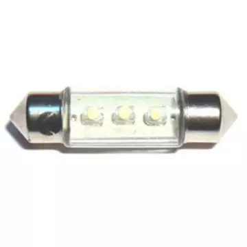 Светодиод T4W 24V синий конус