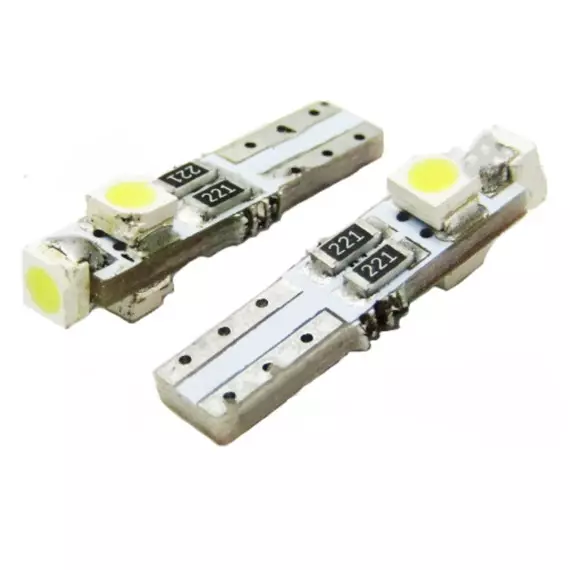Светодиод W1,2W (SMD-3030) "обманка" 3 диода белый