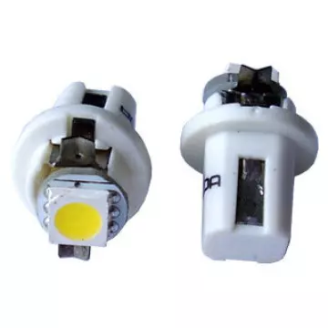 Светодиод W1,2W с патроном (SMD-5050) белый