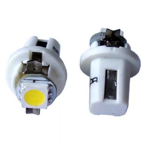 Светодиод W1,2W с патроном (SMD-5050) белый
