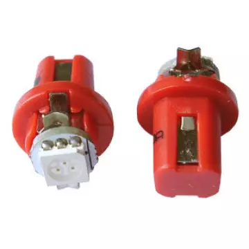 Светодиод W1,2W с патроном (SMD-5050) красный