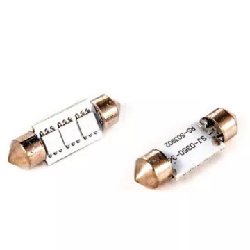 Светодиод W5W 12-24V (3W c линзой) синий