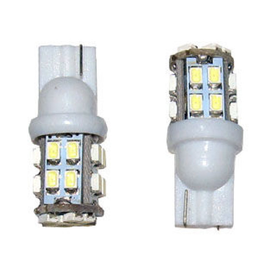 Светодиод W5W (SMD-3014) 30 диода белый