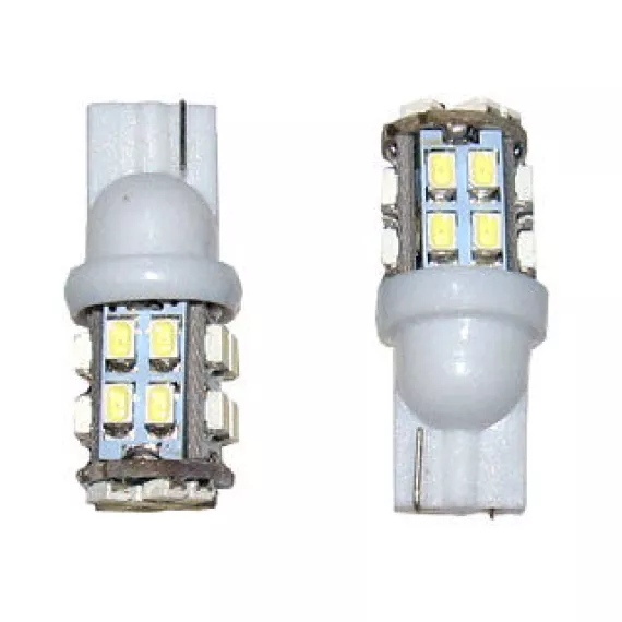 Светодиод W5W (SMD-3014) 30 диода белый