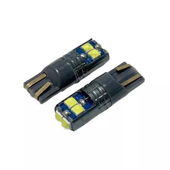Светодиод W5W (SMD-3030) 6 диодов белый