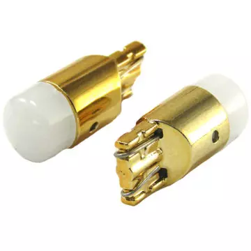 Светодиод W5W (SMD-3030) "линза" белый