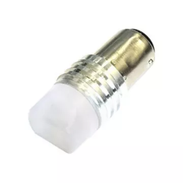 Лампа светодиод P21/5W 12V габариты, стоп-сигнала 2 контакта 50*30 мм 1 светодиод белый BAY15D LUMEN