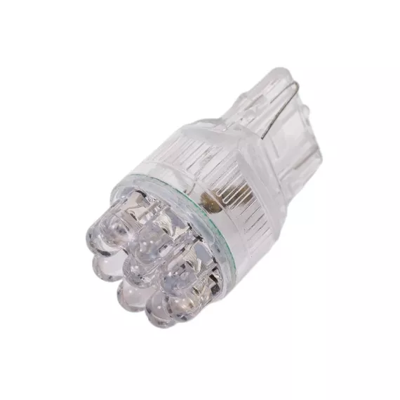 Лампа светодиод W21W 12V 10W без цоколя габариты 9 светодиодов 9LEDW3x16D Оранжевый МАЯК