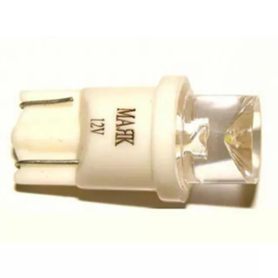 Лампа светодиод W5W 12V 2,1W без цоколя, габариты, повторитель поворота МАЯК 1 светодиод W2,1x9,5D
