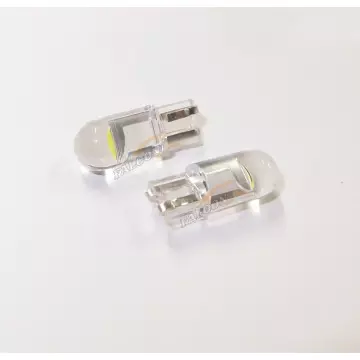 Светодиод 12V Т10 (LEDFOOT) Canbus Glass COB 6000k купольная для W5W белые