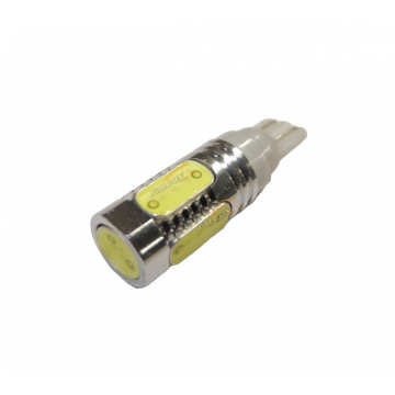 Светодиод 12V Т10W (MEGAPOWER) (W2,1x9,5d) 4 SMD MEGA WHITE 6000K 300лм OLD