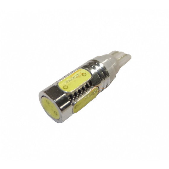 Светодиод 12V Т10W (MEGAPOWER) (W2,1x9,5d) 4 SMD MEGA WHITE 6000K 300лм OLD