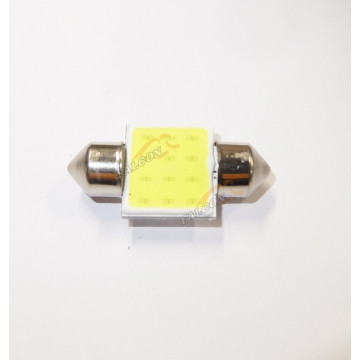 Светодиод 12V Т11х31 (LEDFOOT) C5W 31мм салон белые