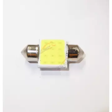 Светодиод 12V Т11х31 (LEDFOOT) C5W 31мм салон белые
