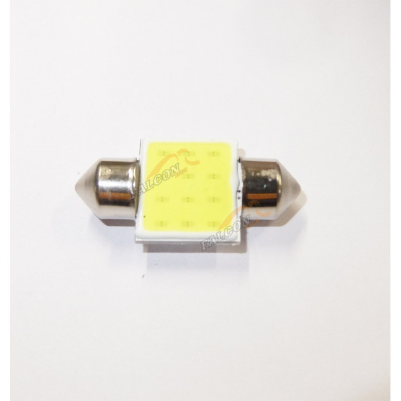 Светодиод 12V Т11х31 (LEDFOOT) C5W 31мм салон белые