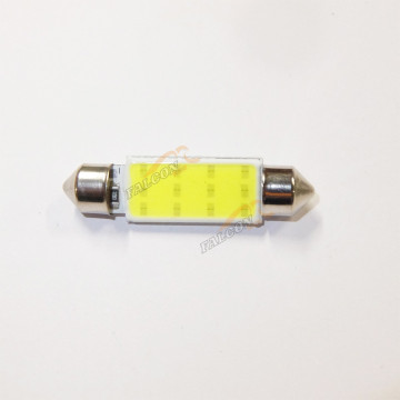 Светодиод 12V Т11х41 (LEDFOOT) C5W 41мм салон, номерн.знак белые