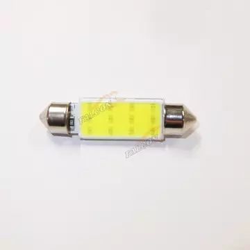 Светодиод 12V Т11х41 (LEDFOOT) C5W 41мм салон, номерн.знак белые