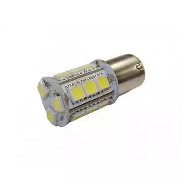Светодиод 24V P21W (MEGAPOWER) (BA15s) 18 SMD 5050 WHITE 6000K 260лм