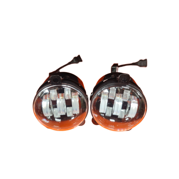 Фара противотуманная 2170 светодиодная 1 режим 6000К 70W с регулировкой комп. 2 шт. ZMB