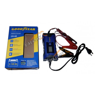 ЗУ 6/12V, 2А, 3-120 А/ч (GoodYear) CH4A, дисплей, автомат. импульсное