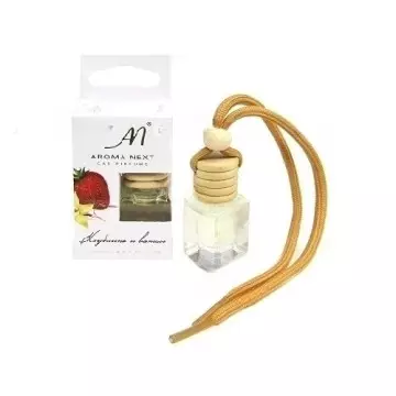 Ароматизатор КЛУБНИКА С ВАНИЛЬЮ (на шнурке) 5мл. AROMA NEXT