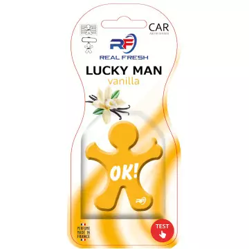 Ароматизатор на дефлек (Real Fresh) LUCKY MAN Vanilla