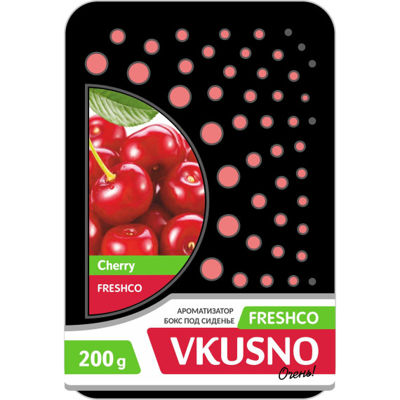 Ароматизатор под сиденье (FRESHCO) Vkusno "Вишня" AR4BX060