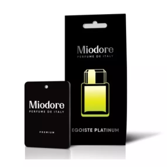 Ароматизатор подвес картон (AREON) MIODORE - Egoiste platinum MDKP-6