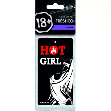 Ароматизатор подвес картон (FRESHCO) "18+" Интим AR1VM020