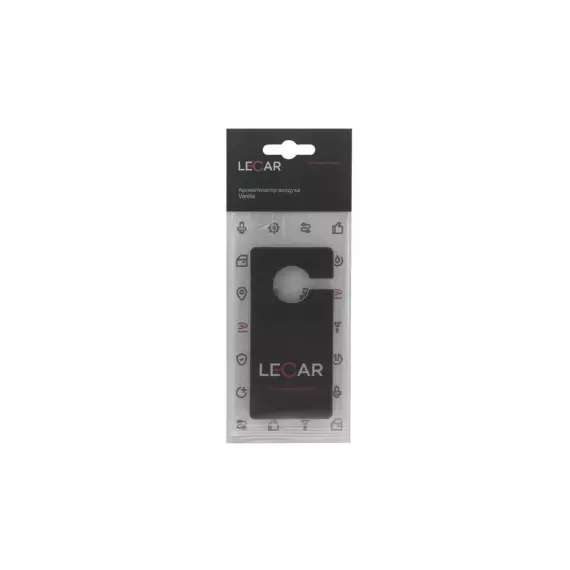Ароматизатор подвес картон (LECAR) Ваниль крючок