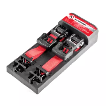 Ремень багажный AUTOPROFI STR-900 3,17см/5м. (2 шт)