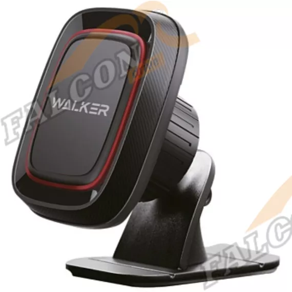 Держатель телефона (WALKER) магнит, плоскость на шарнире, на панель 008