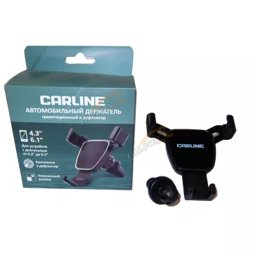 Держатель телефона, КПК, GPS (CarLine) MG7-PB в дефлектор