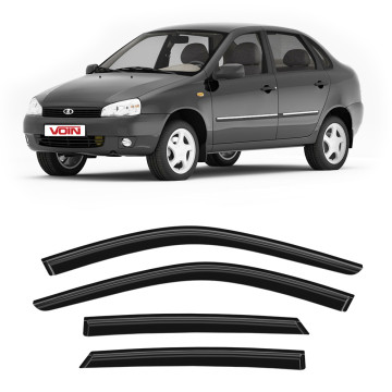 Дефлектора боковых стекол -1118 Калина 1/ Калина 2/ Гранта Седан Хетч Лифт (VOIN) накл к-т