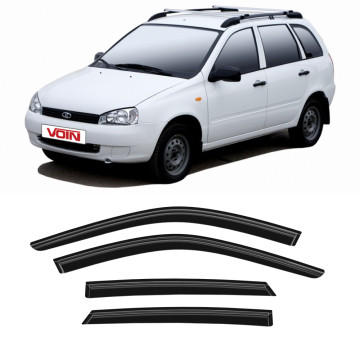 Дефлектора боковых стекол -1118 Калина 1/ Калина 2/ универсал (VOIN) накл к-т