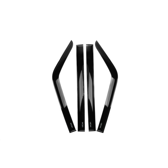 Дефлектора боковых стекол -21213, 21214  4x4 5дв (LECAR) накл к-т