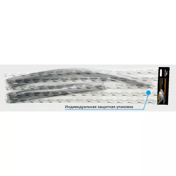 Дефлектора боковых стекол -2190 Granta лифтбэк (VORON GLASS) накл к-т