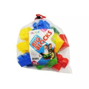 Набор детский конструктор Big Blocks 20 деталей Okikid