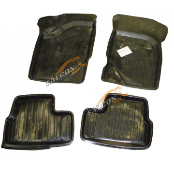 Коврик салона -1118, 2190 Kalina, Granta резиновый (БРТ) к-т