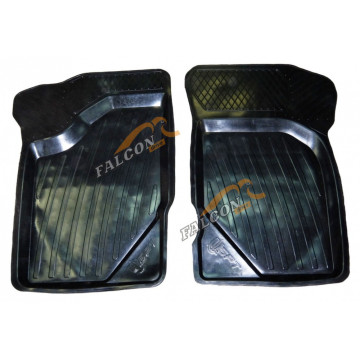 Коврик салона -1118, 2190 Kalina, Granta резиновый (БРТ) перед 2шт