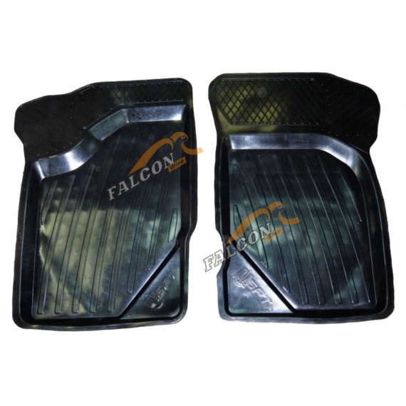 Коврик салона -1118, 2190 Kalina, Granta резиновый (БРТ) перед 2шт